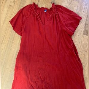 Old Navy Gauze dress XL with pockets excellent conditions